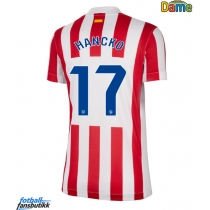 Atletico Madrid David Hancko #17 Hjemmedrakt Dame 2025-26 Kortermet